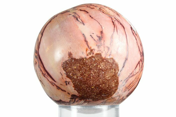 Polished Saharan Desert Jasper Sphere - Morocco #326875